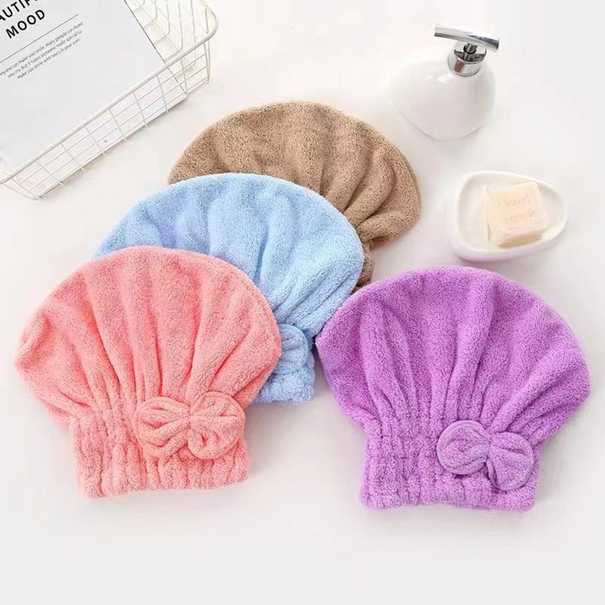 1Pc Microfiber Hair Drying Tow – обзор и цена Head Wrap Turban