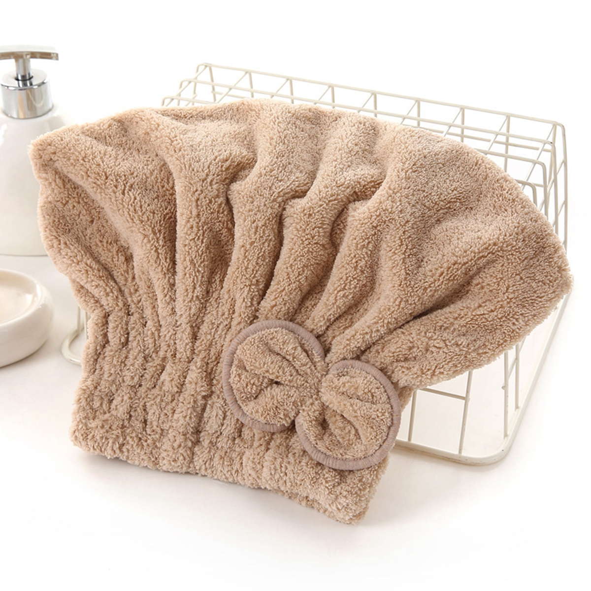 1Pc Microfiber Hair Drying Tow – обзор и цена Head Wrap Turban
