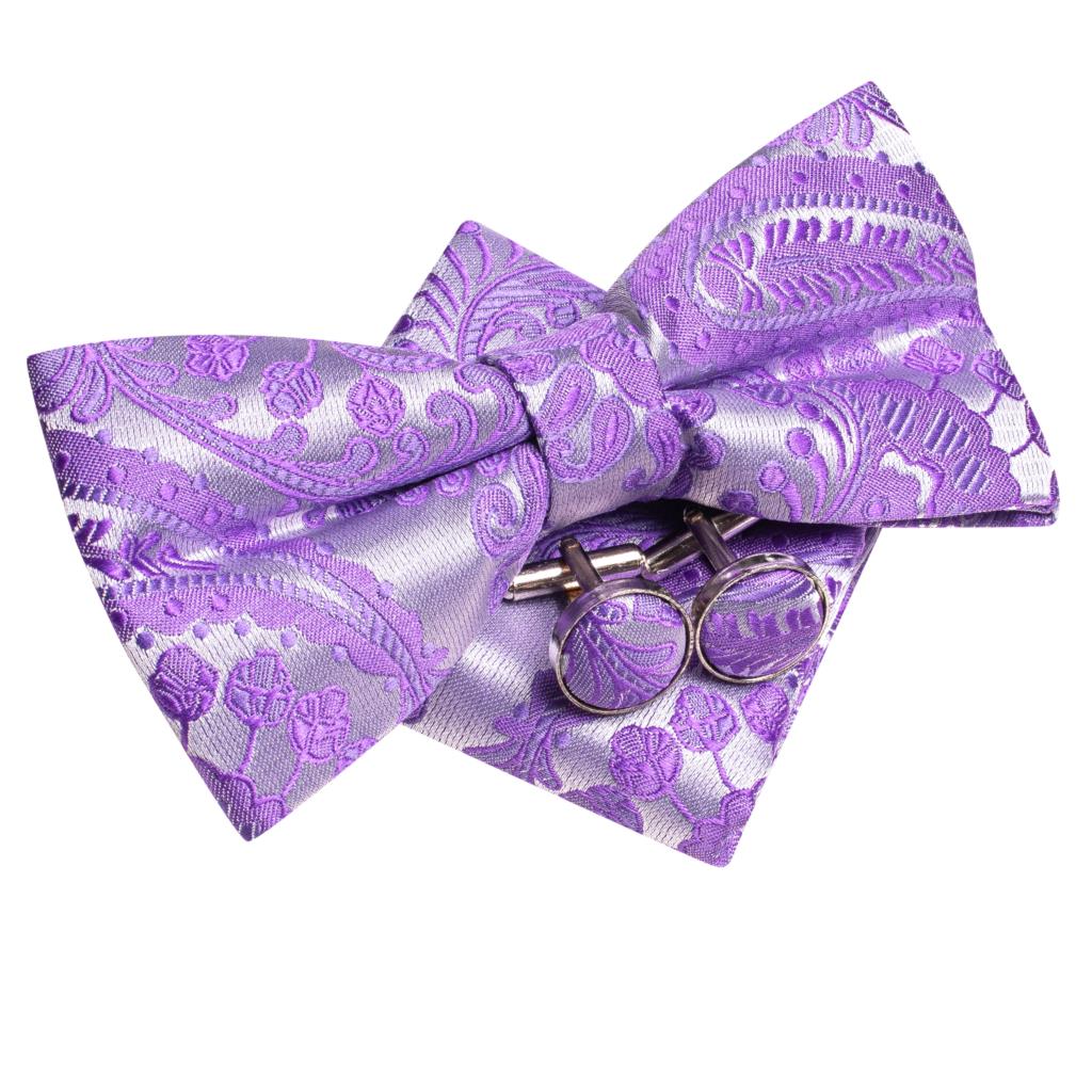 Purple Lilac Lavender Pansy Vi – обзор и цена Bow Tie Pre Tied