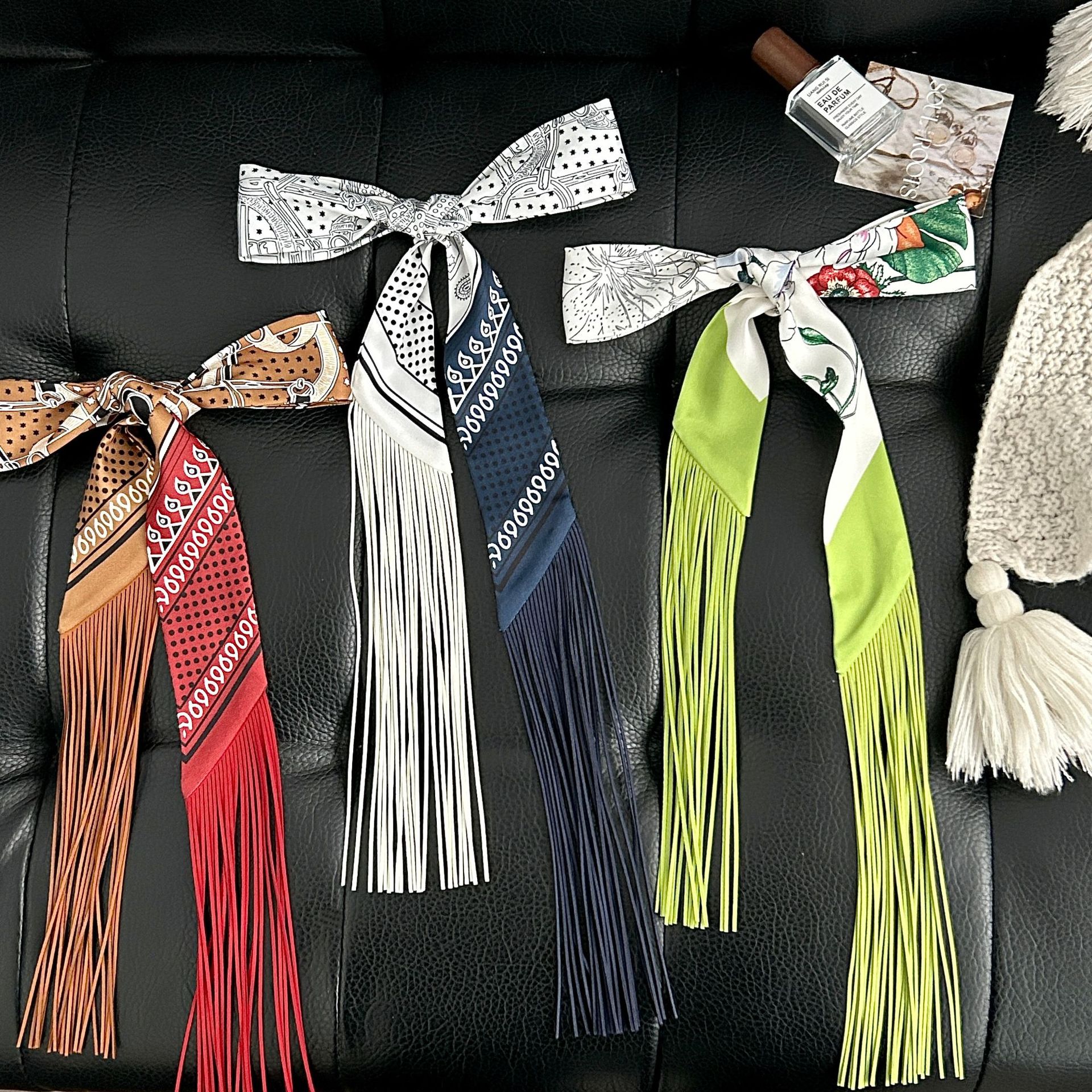 Luxury Tassel Skinny Scarf for – обзор и цена Face Scarf Mask