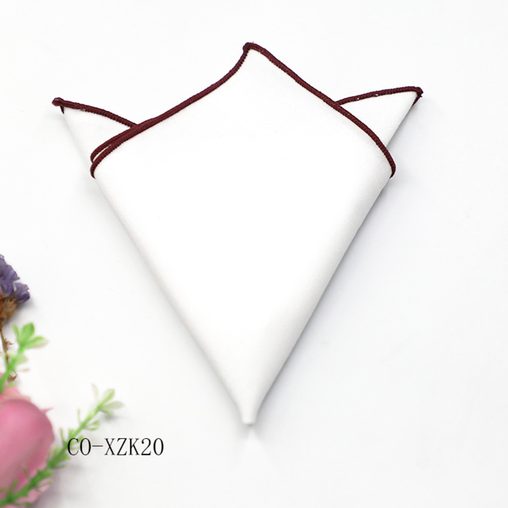 Solid Striped Brown Pocket Squ – обзор и цена Handkerchief Cotton Men