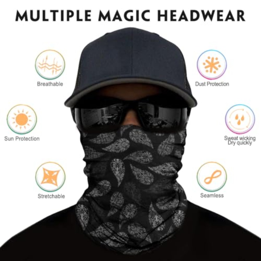Neck Gaiter for Men Women Head – обзор и цена Face Scarf Mask