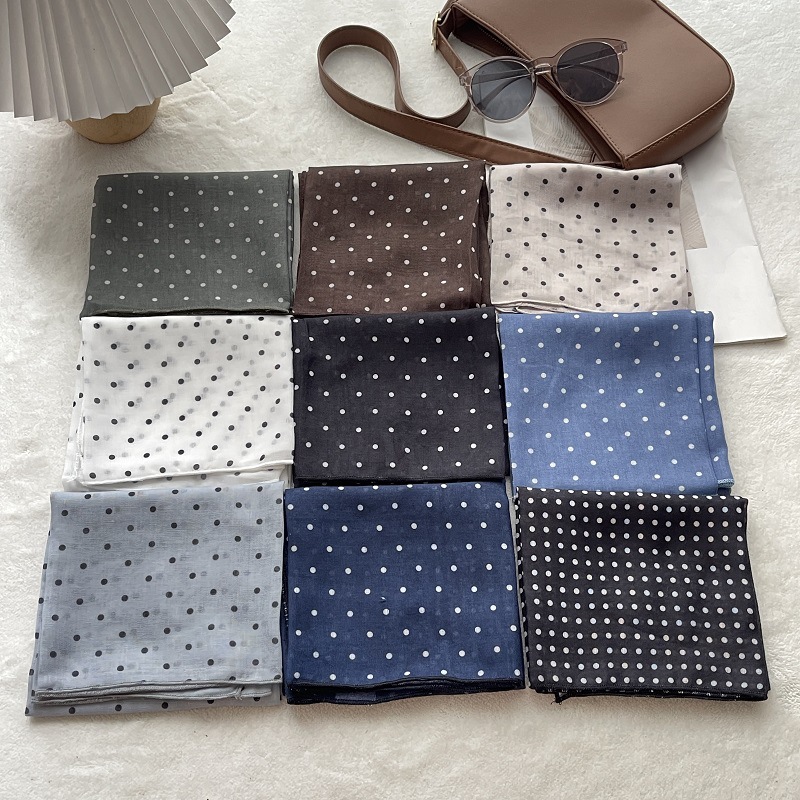 Lady Hair Dot Scarf Female Cot – обзор и цена Bandana Cotton