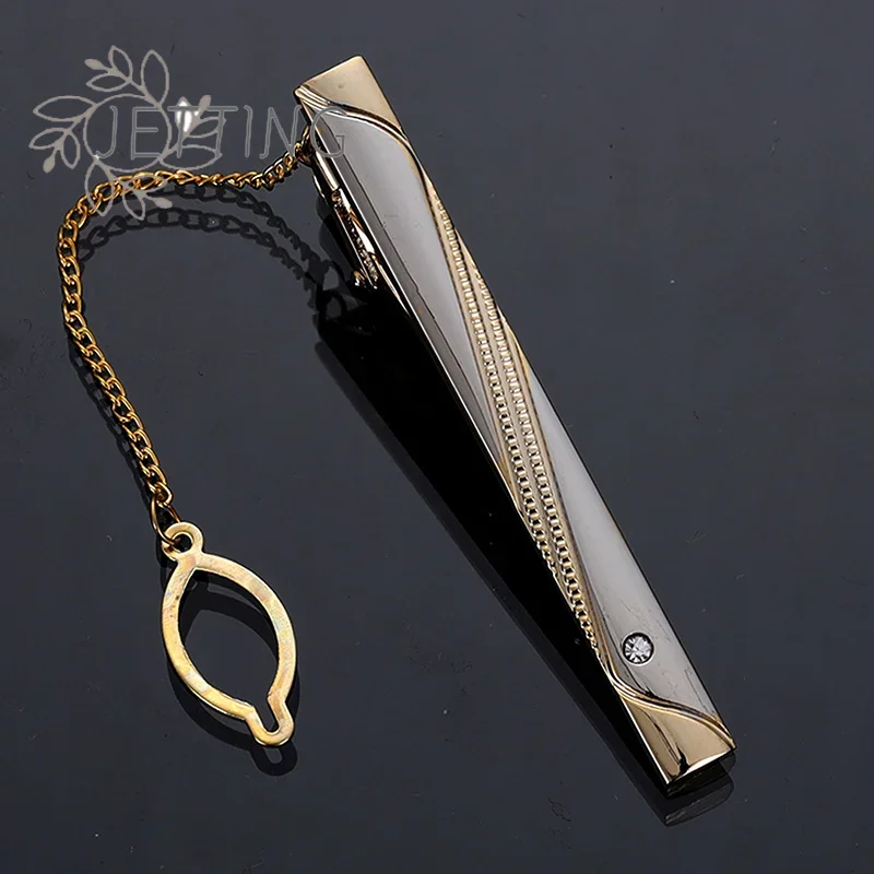 Hot Metal Simple Necktie Buckl – обзор и цена Tie Clip Silver