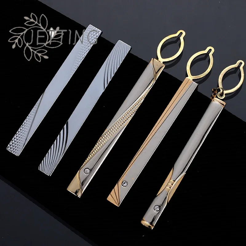 Hot Metal Simple Necktie Buckl – обзор и цена Tie Clip Silver