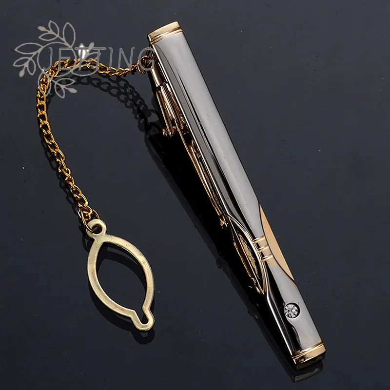 Hot Metal Simple Necktie Buckl – обзор и цена Tie Clip Silver