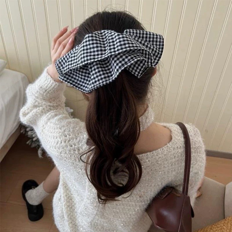 Extra Large Plaid Hair Ties El – обзор и цена Silk Tie Striped