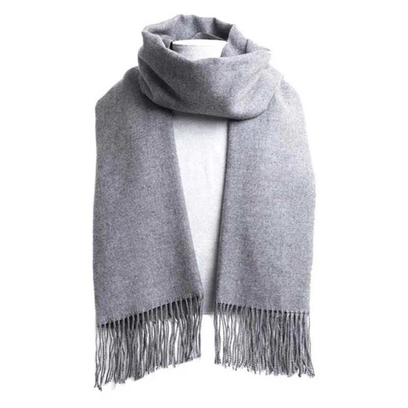 2025 Wool Scarves Winter Soft  – обзор и цена Muffler Men Wool