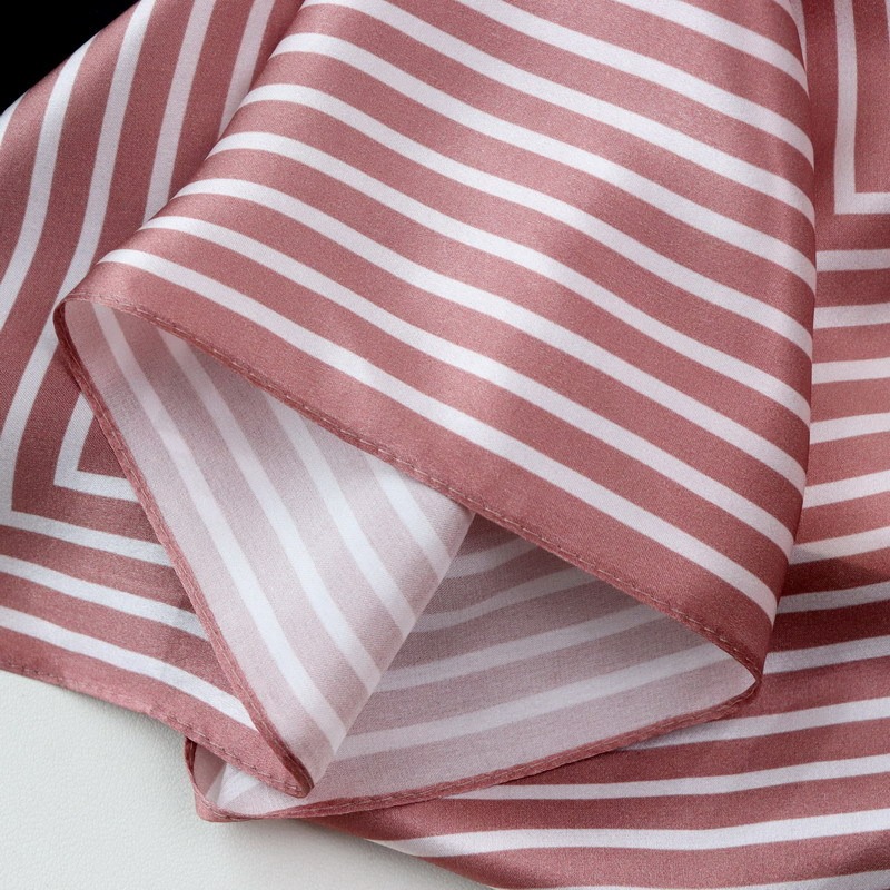 100% Pure Silk Scarf Women Hij – обзор и цена Silk Tie Striped
