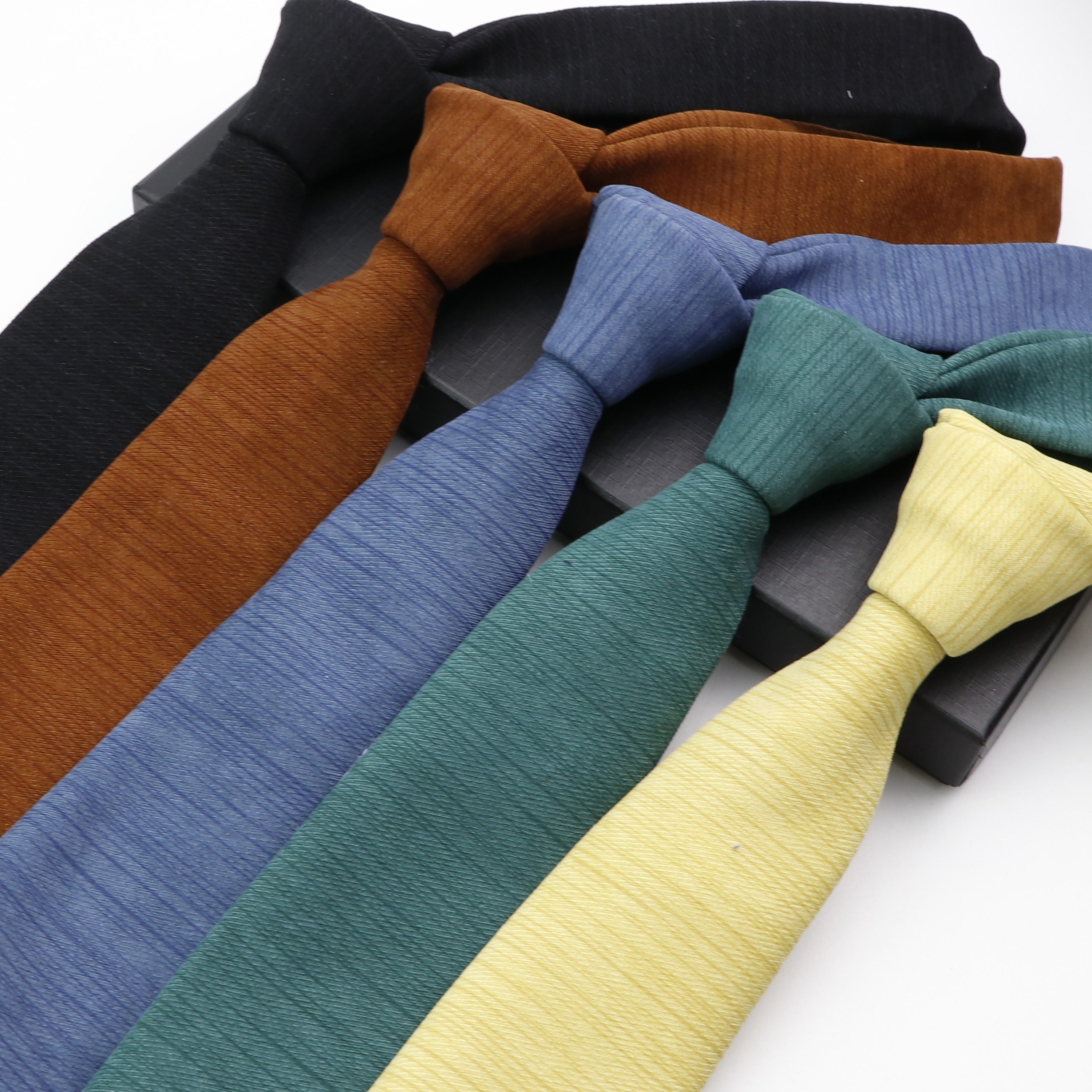 Men's Soft Downy Suede Tie Sol – обзор и цена Skinny Tie Men