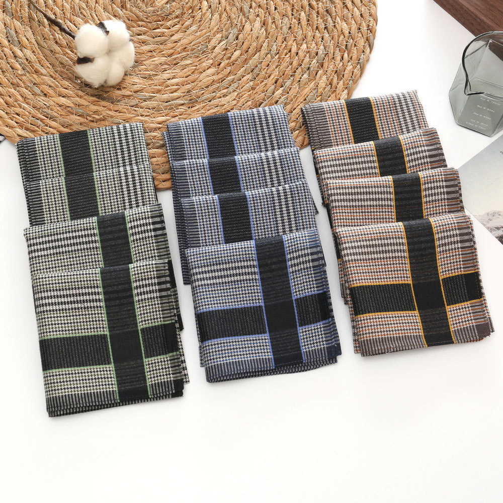 3/6/12 Pcs Men's Pure Cotton H – обзор и цена Handkerchief Cotton Men