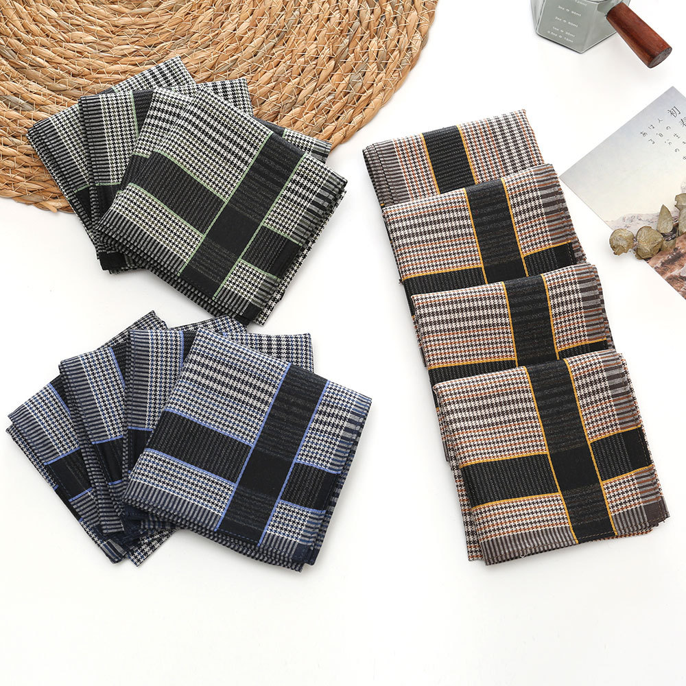 3/6/12 Pcs Men's Pure Cotton H – обзор и цена Handkerchief Cotton Men