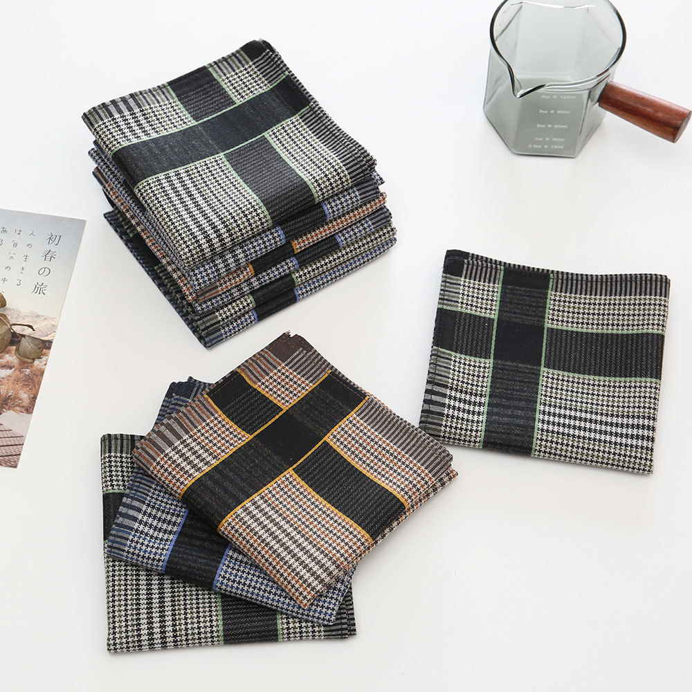 3/6/12 Pcs Men's Pure Cotton H – обзор и цена Handkerchief Cotton Men