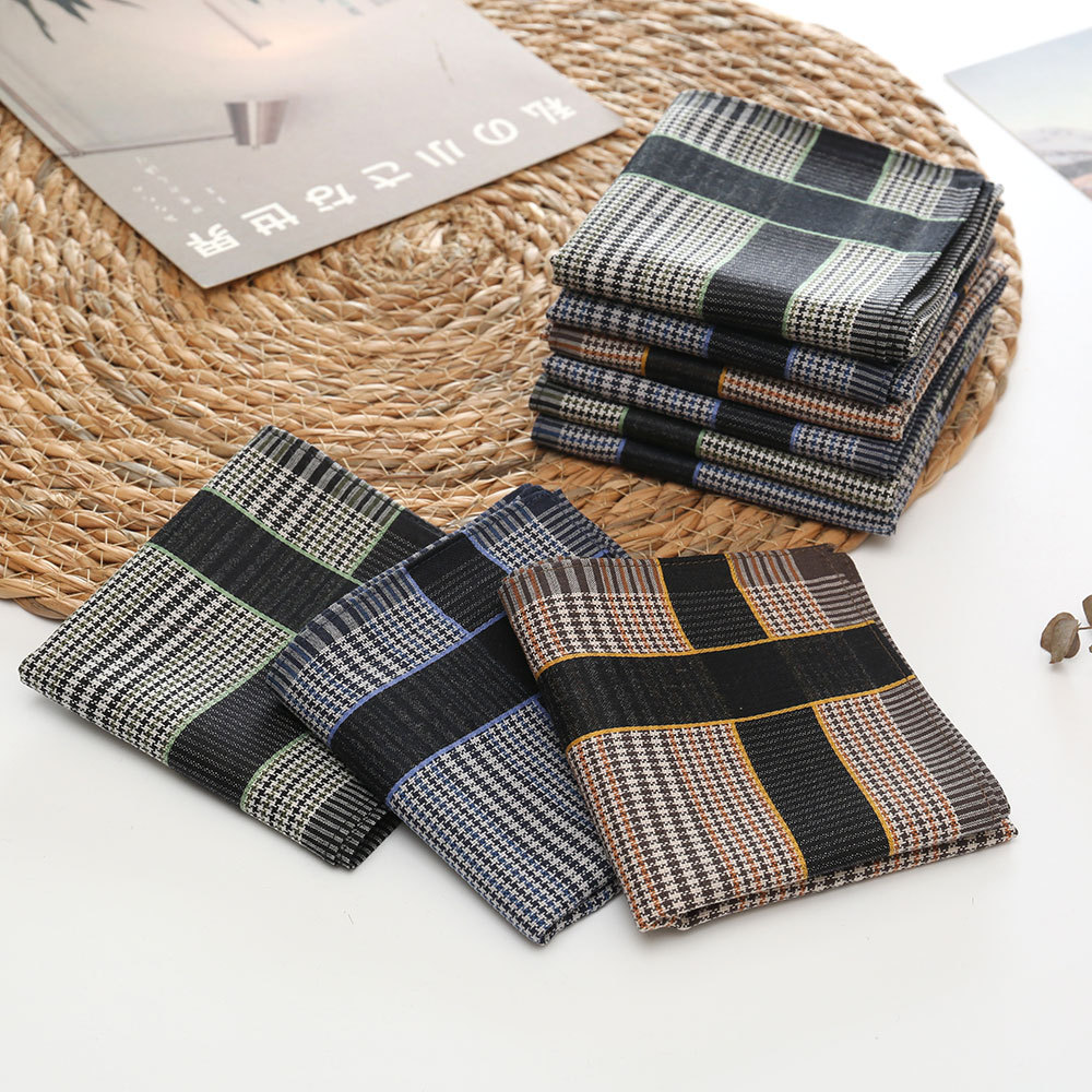 3/6/12 Pcs Men's Pure Cotton H – обзор и цена Handkerchief Cotton Men