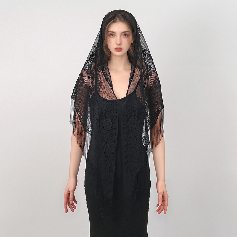 New Embroidery Lace Scarf Shaw – обзор и цена Stole Wedding Shawl