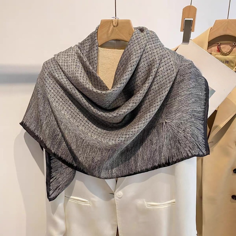 Oversized 110x110cm Real Silk  – обзор и цена Pashmina Wrap Large