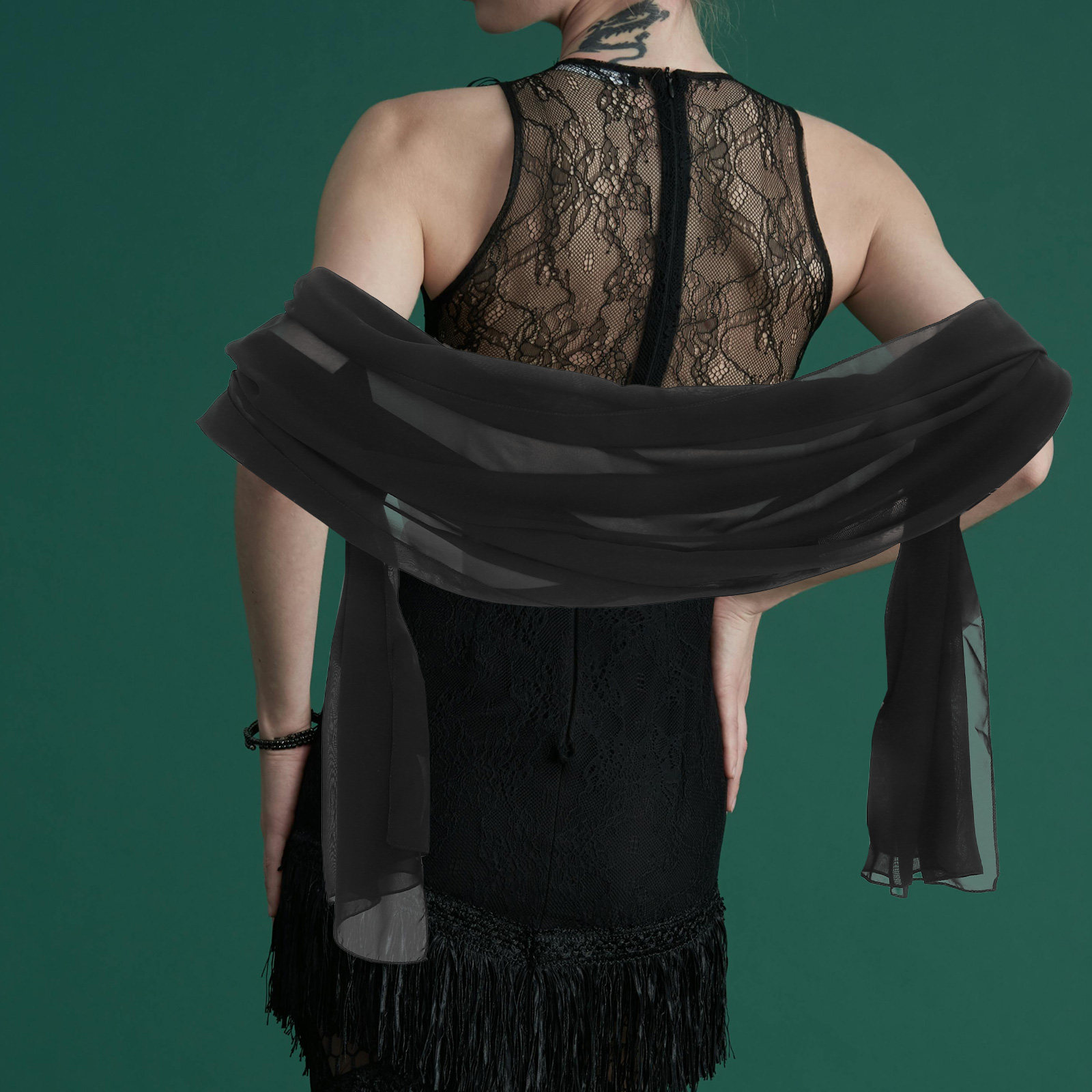 200X70Cm Chiffon Shawl For Wom – обзор и цена Stole Wedding Shawl