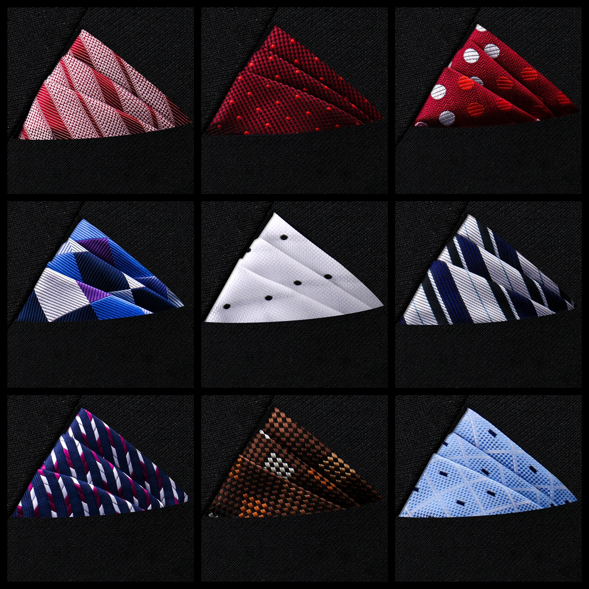 Pocket Square High Grade New S – обзор и цена Pocket Square Set