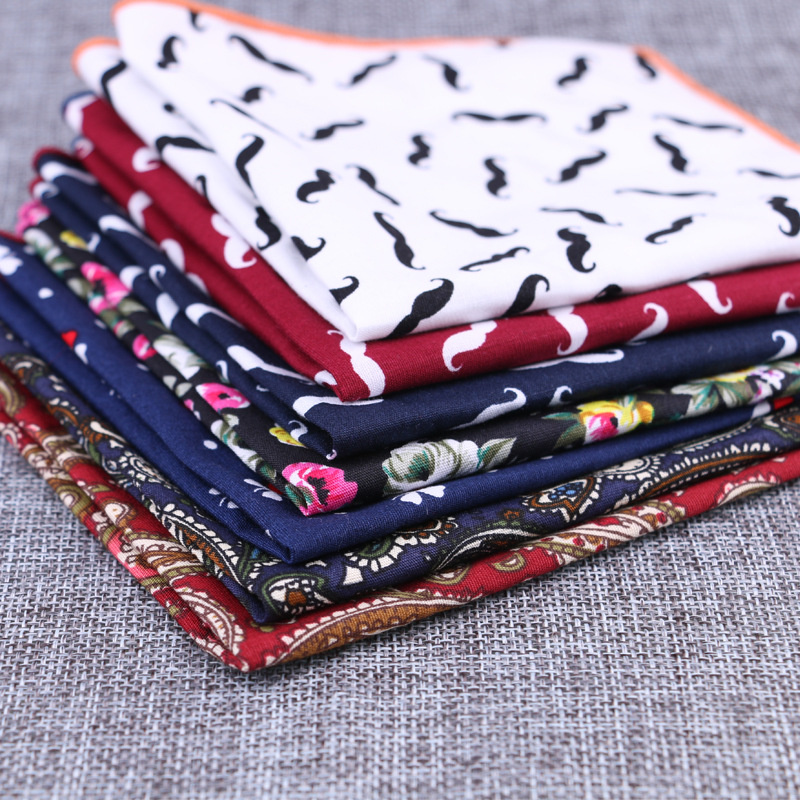 Fashion Cotton Pocket Square F – обзор и цена Handkerchief Cotton Men