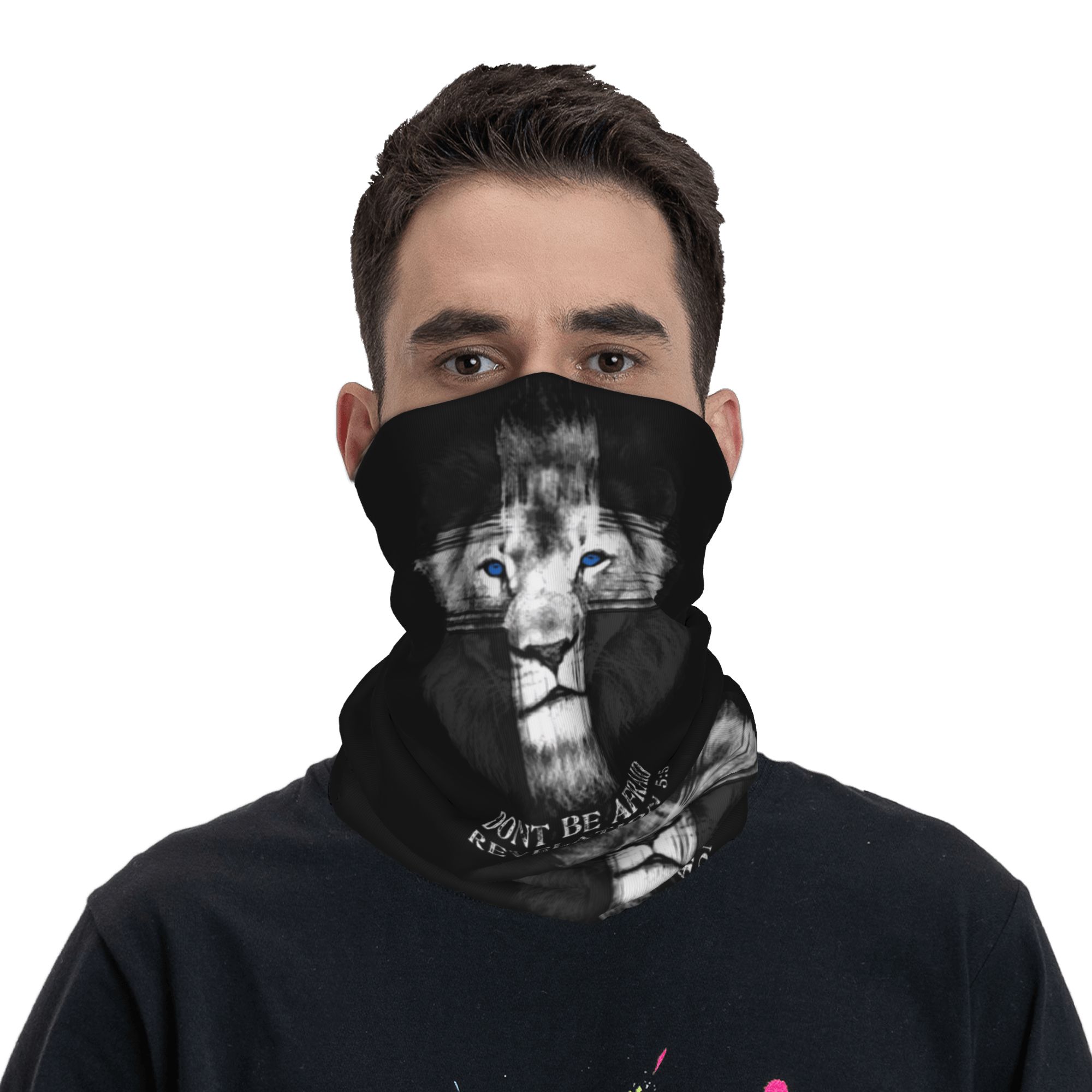 Custom Cool Lion Of Judah Jesu – обзор и цена Neck Warmer Tube
