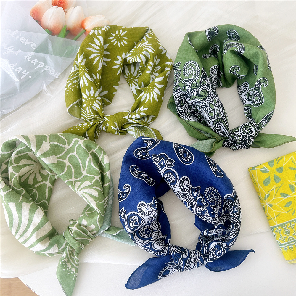 Luxury Floral Print Cotton Lin – обзор и цена Bandana Cotton