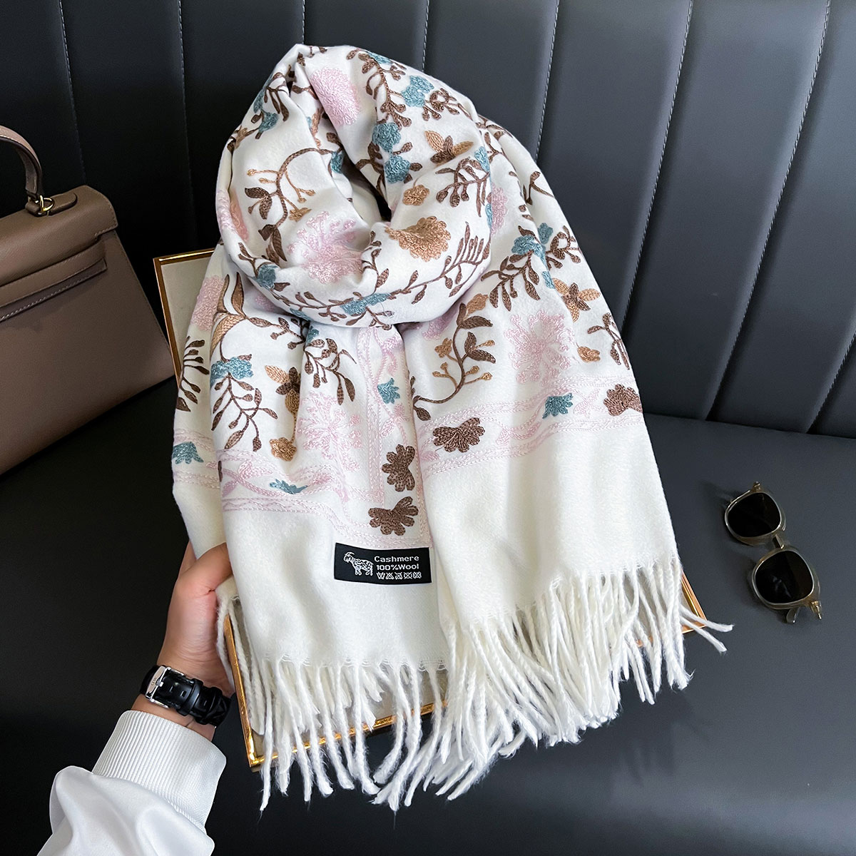 New Winter Warm Cashmere Scarf – обзор и цена Woven Scarf Blanket