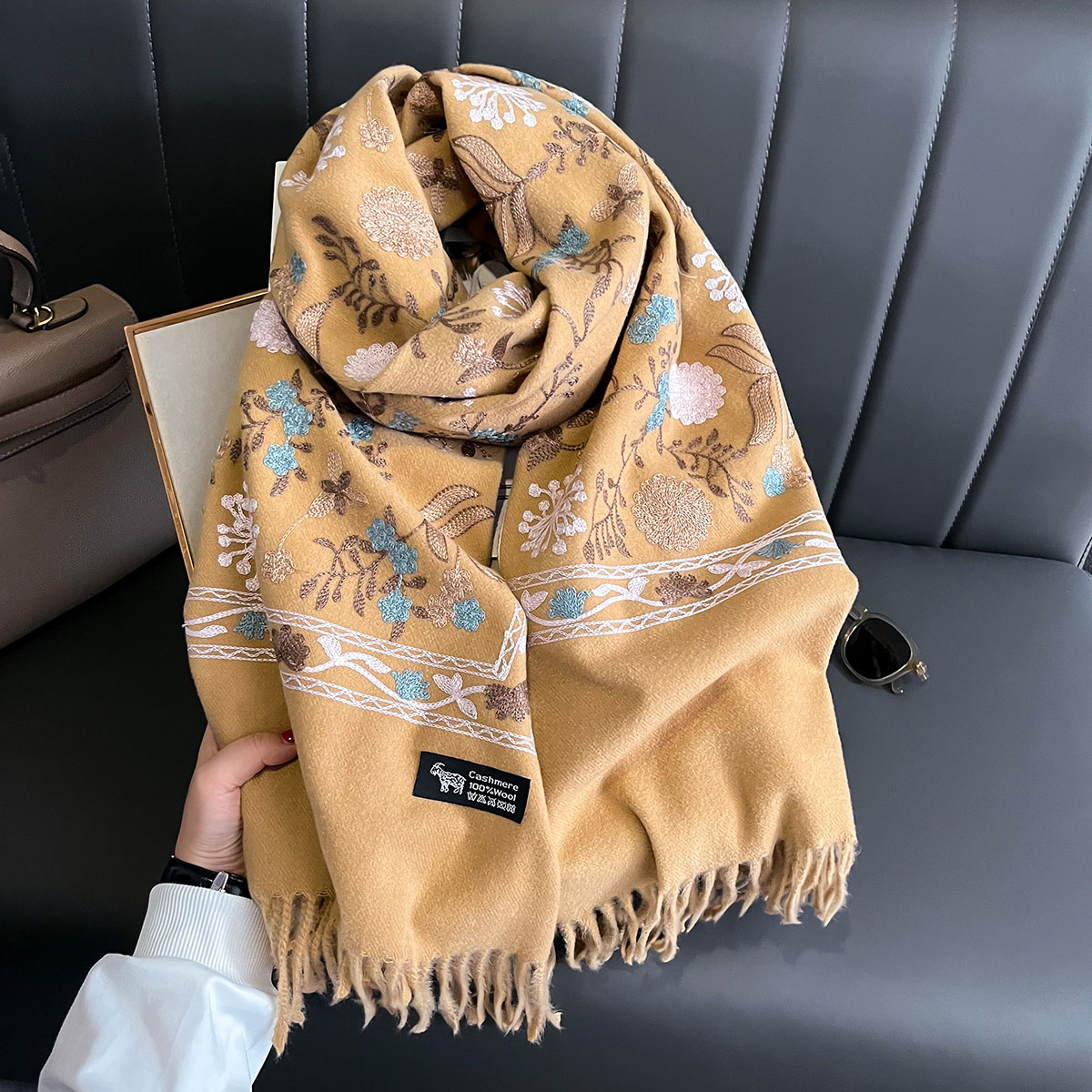 New Winter Warm Cashmere Scarf – обзор и цена Woven Scarf Blanket
