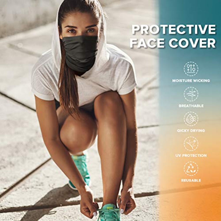 VULKIT 2 Pack Neck Gaiter Face – обзор и цена Face Scarf Mask