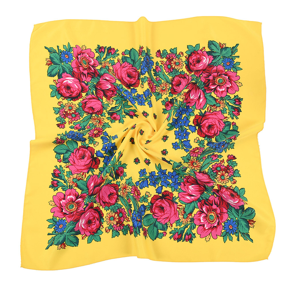 70*70cm Russian Style Square S – обзор и цена Bandana Cotton