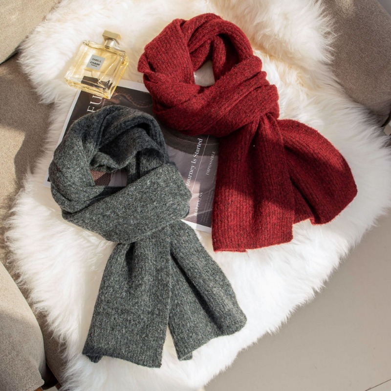 Korean Style Classic Woolen Sc – обзор и цена Muffler Men Wool