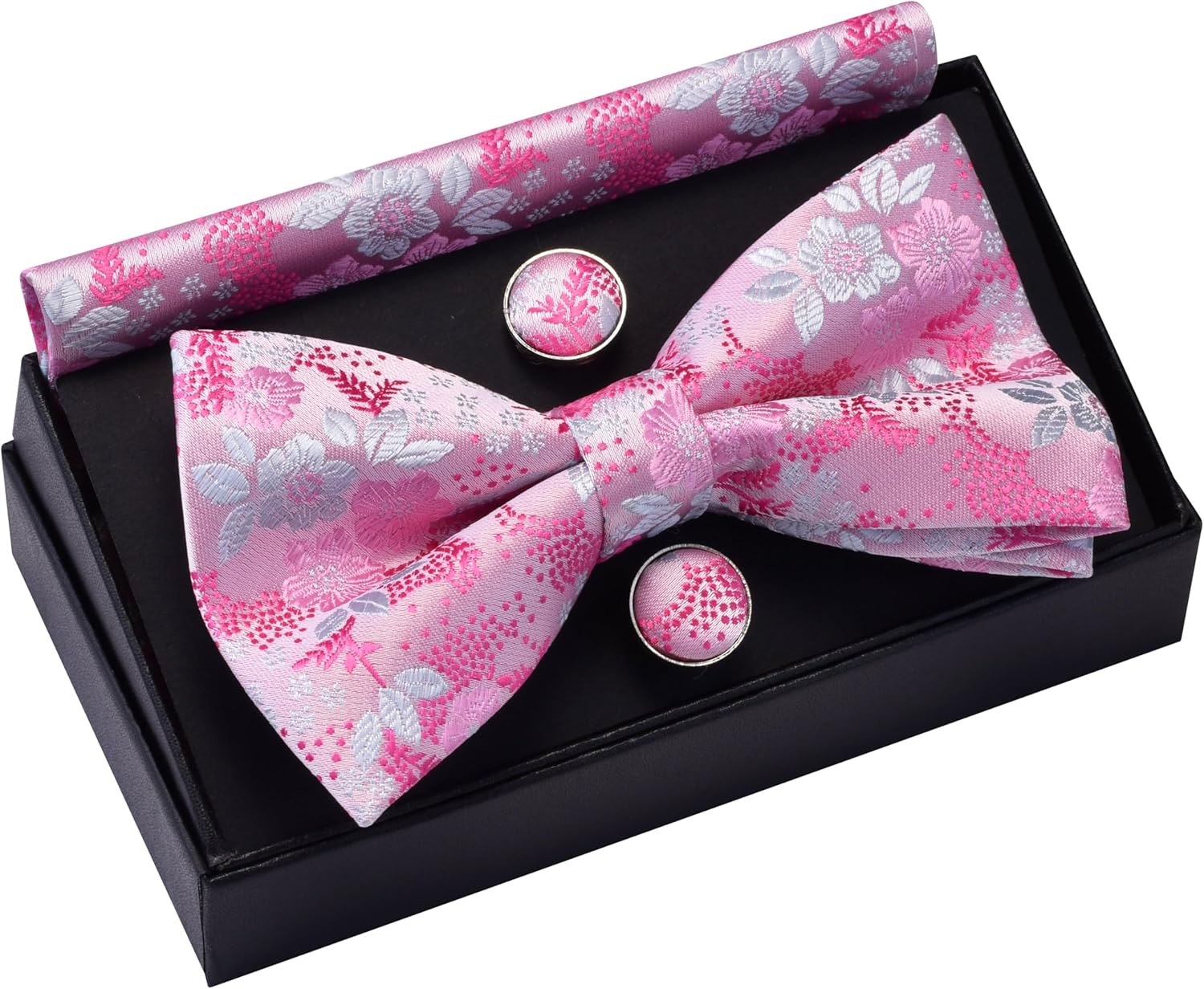 Floral Bow Tie & Handkerchief  – обзор и цена Pocket Square Set