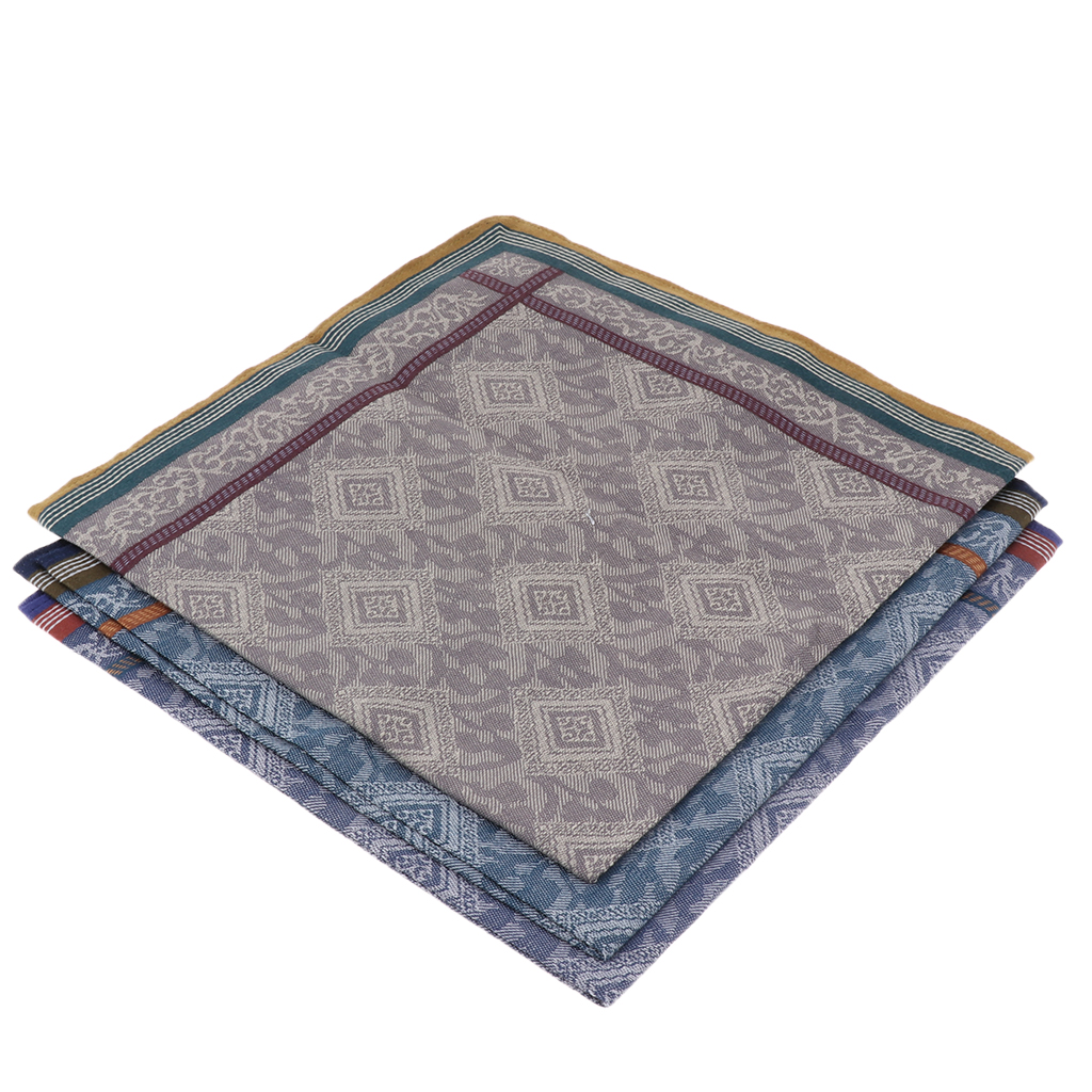 3pcs Classic Mens Plaid Handke – обзор и цена Handkerchief Cotton Men