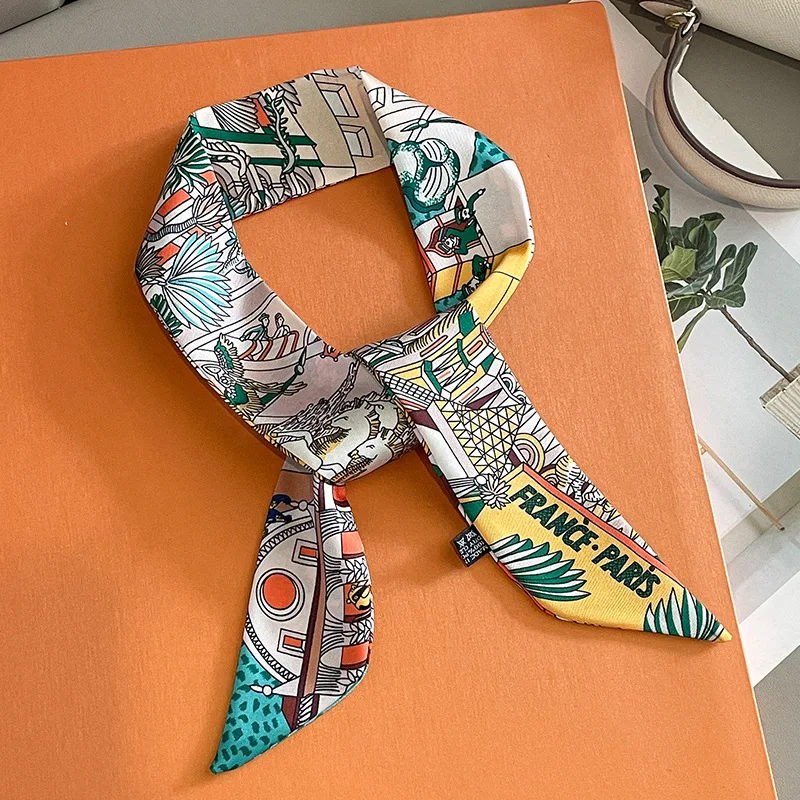 Luxury Design Horse Print Skin – обзор и цена Ascot Neck Scarf