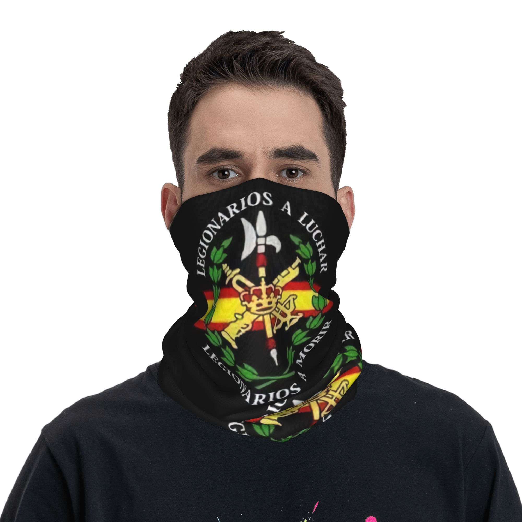 Custom Spanish Legion Bandana  – обзор и цена Neck Warmer Tube