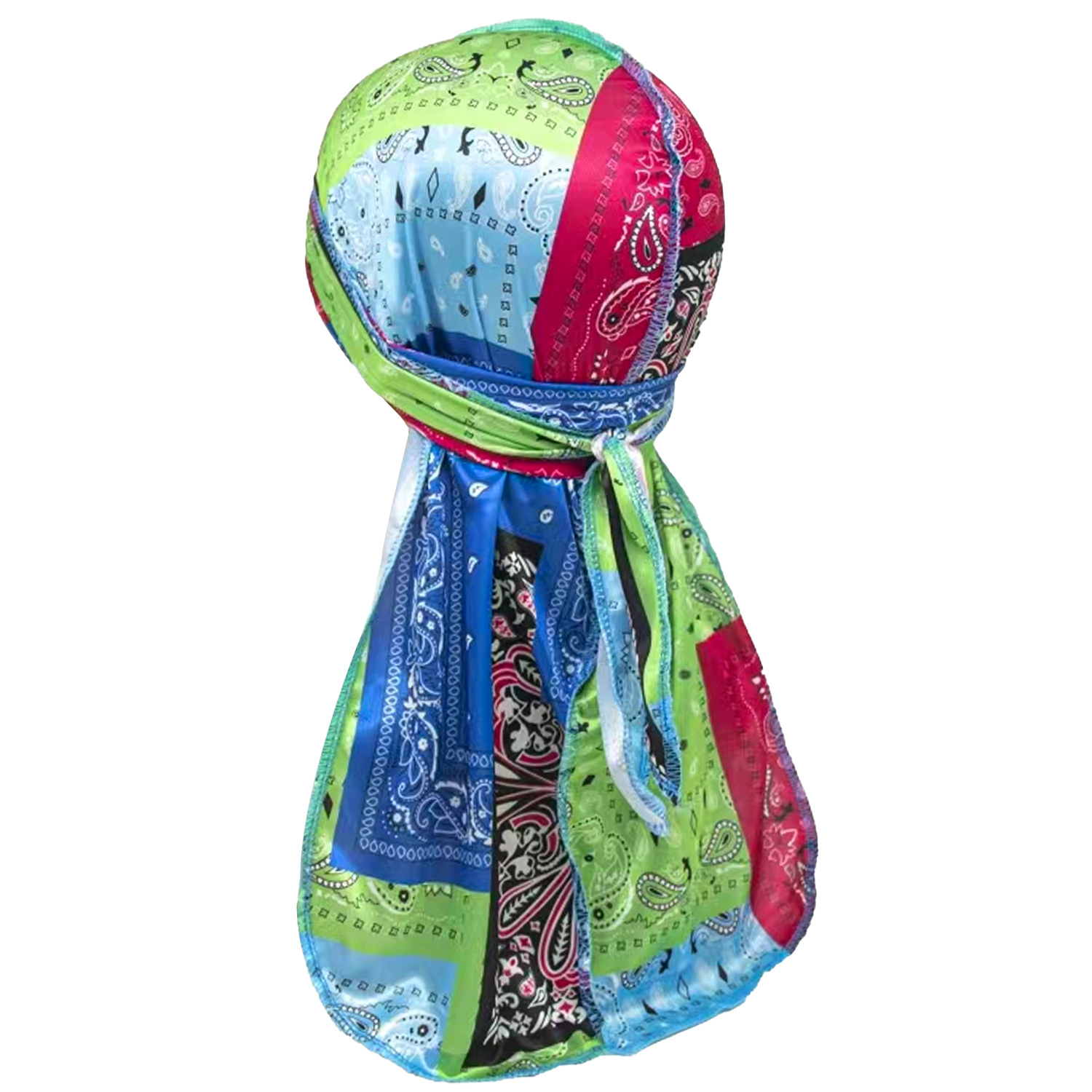 Paisley Printing Silky Durags  – обзор и цена Bandana Doo Rag