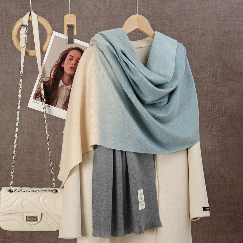 New 2024 Gradient Cashmere Sca – обзор и цена Woven Scarf Blanket
