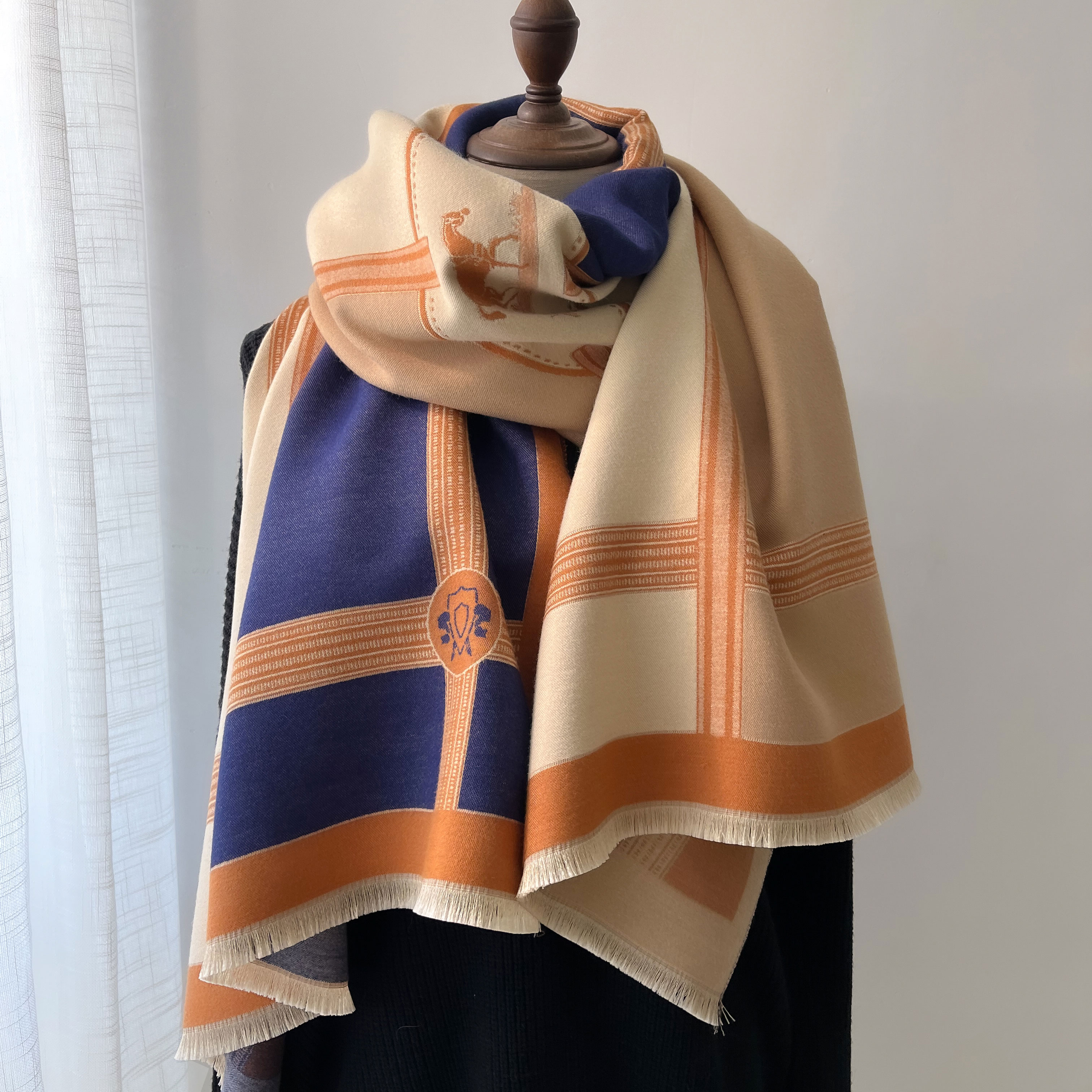 Winter Cashmere Scarf Women Lu – обзор и цена Woven Scarf Blanket