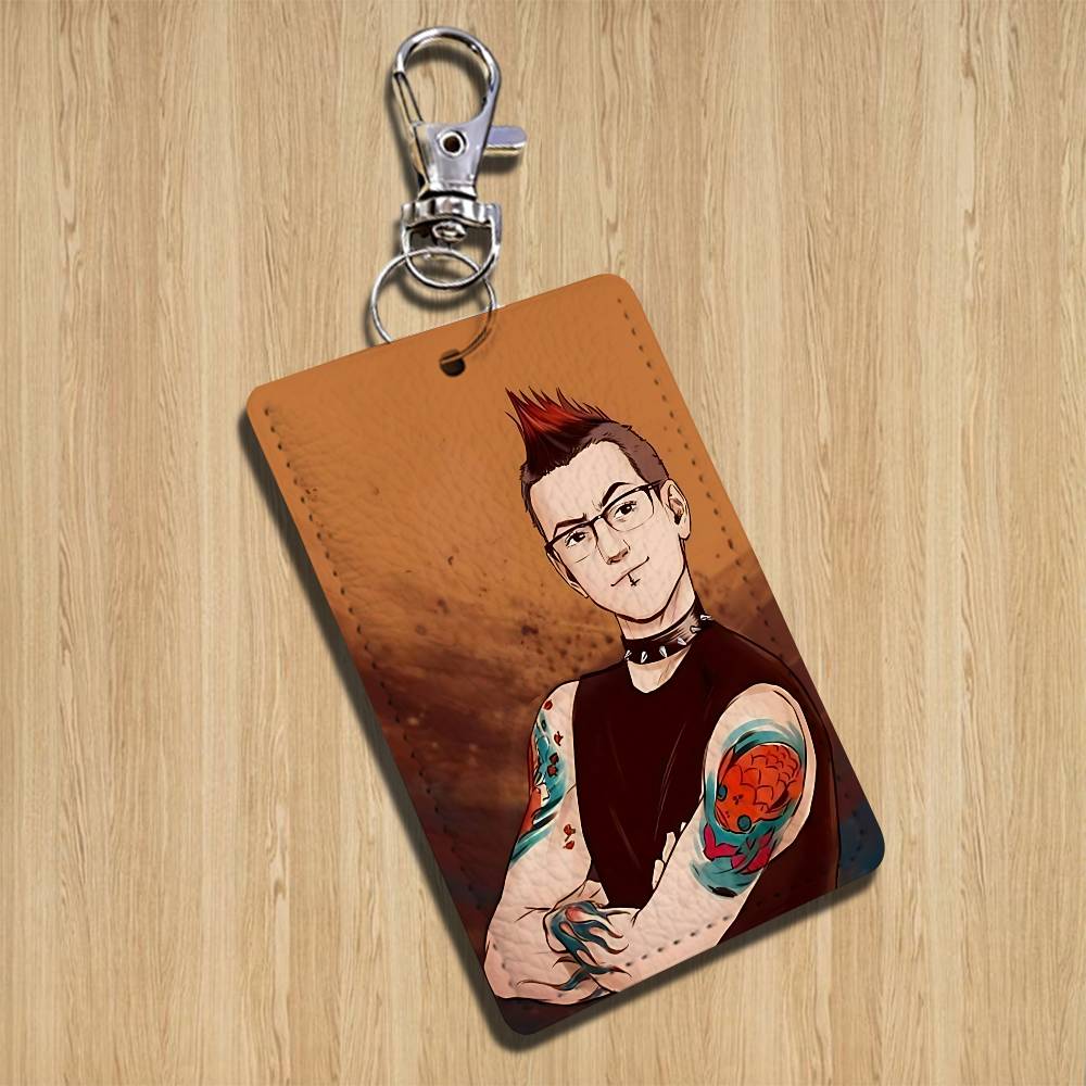 Fan art design Chester Benning – обзор и цена Lanyard Badge Holder