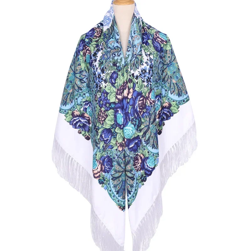 160*160cm Ethnic Large Square  – обзор и цена Woven Scarf Blanket