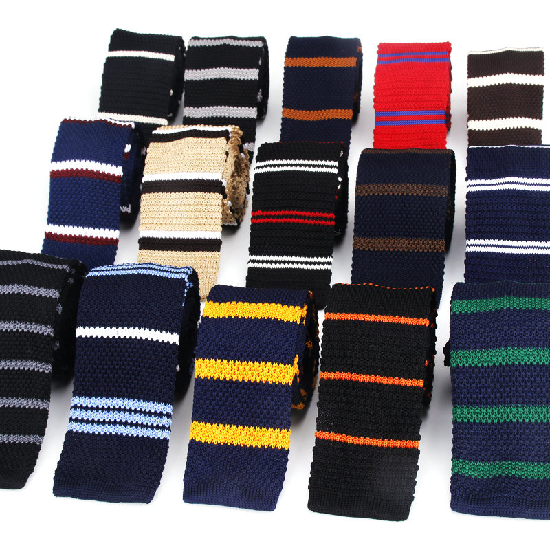 Men's fashion Suits Knit Tie P – обзор и цена Skinny Tie Men