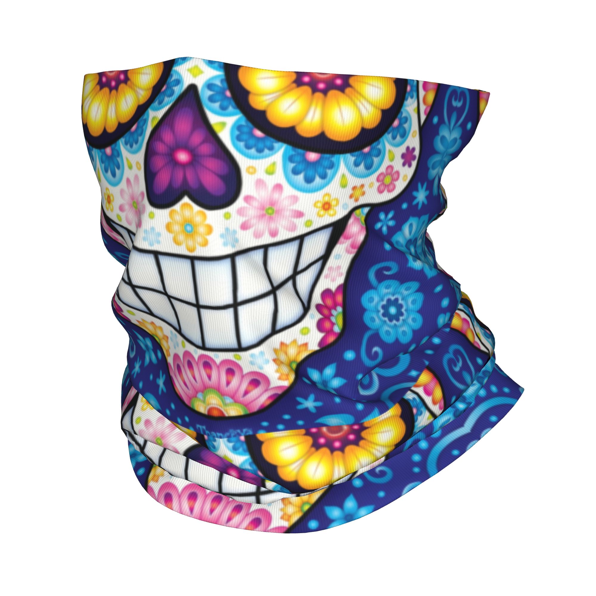 Custom Day Of The Dead Sugar S – обзор и цена Neck Warmer Tube