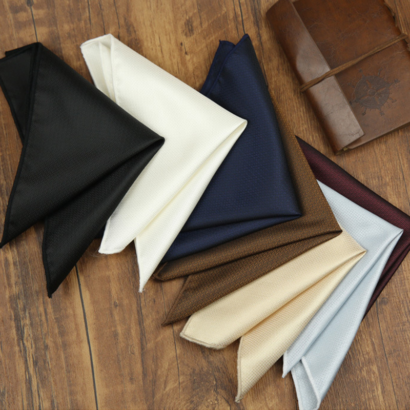 24cm Classic Solid Color White – обзор и цена Pocket Square Set