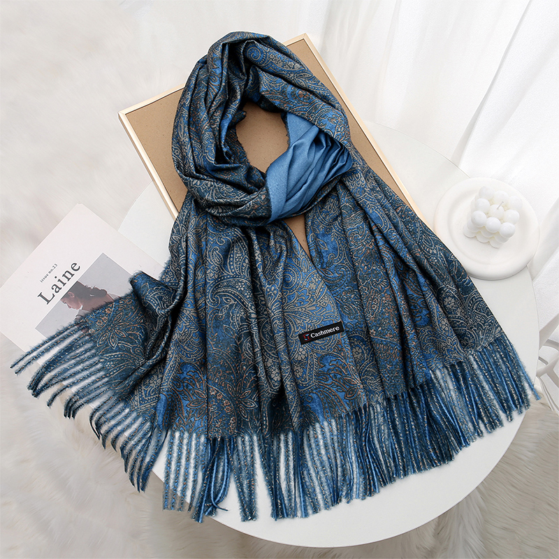 Luxury Paisley Pashmina Shawl  – обзор и цена Woven Scarf Blanket