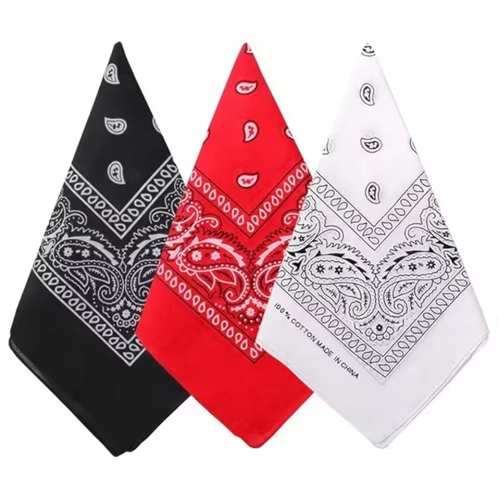 Hip Hop Cowboy Paisley Scarf L – обзор и цена Face Scarf Mask