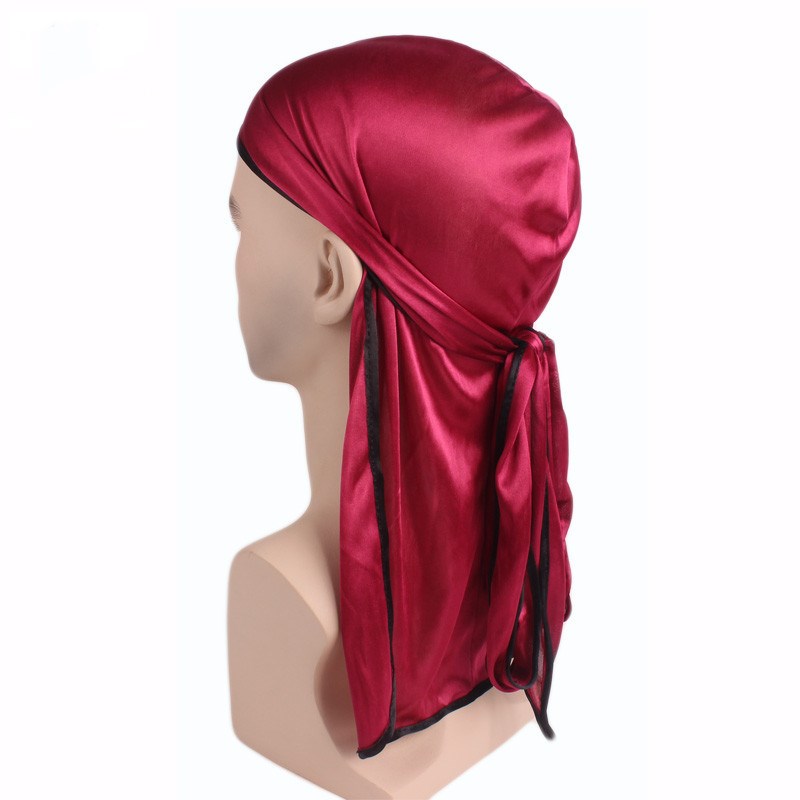 Breathable Men's Silky Satin K – обзор и цена Bandana Doo Rag