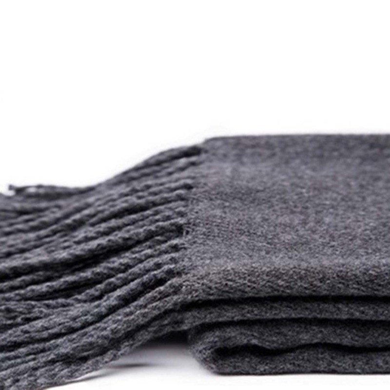 Autumn And Winter Solid Color  – обзор и цена Muffler Men Wool