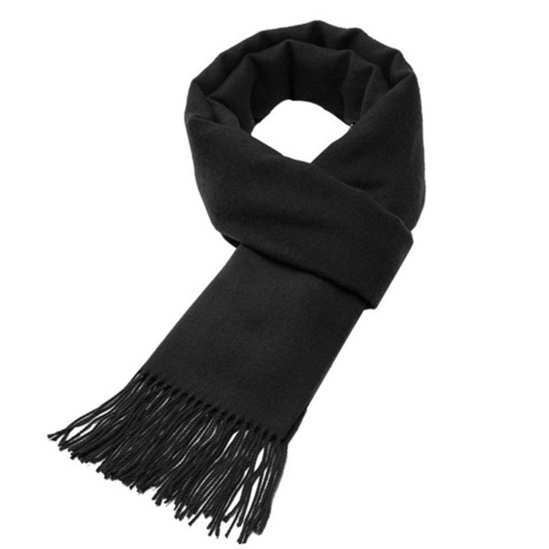 Autumn And Winter Solid Color  – обзор и цена Muffler Men Wool