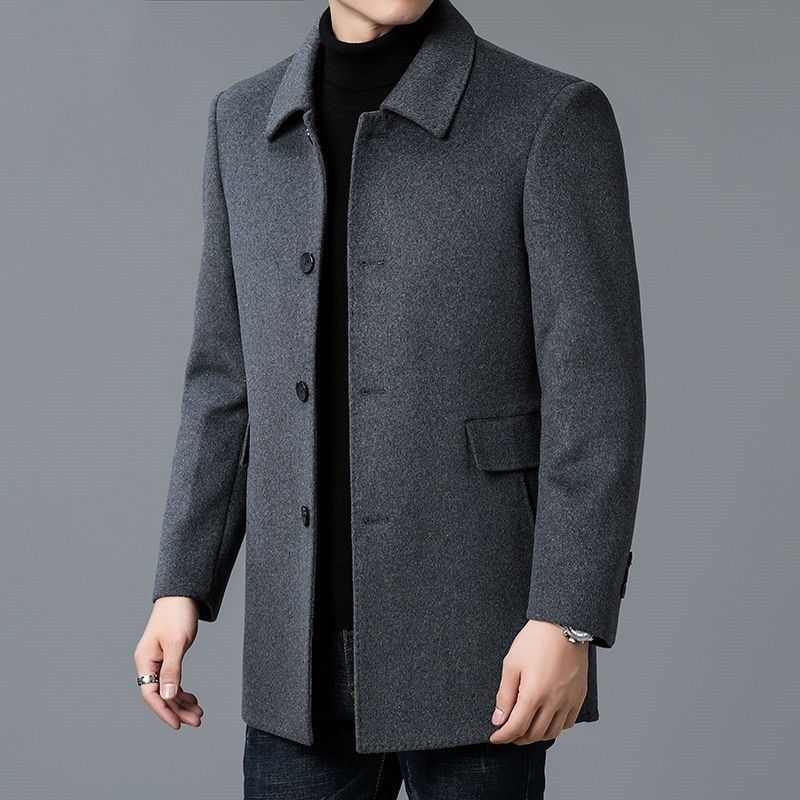 Wool Blend Coat White Mans Sha – обзор и цена Muffler Men Wool