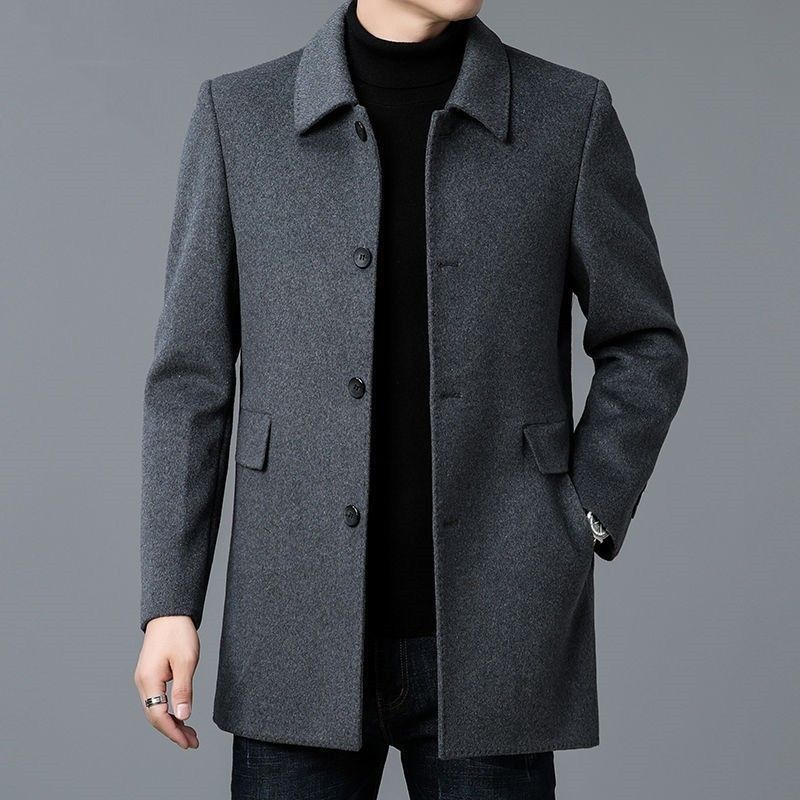 Wool Blend Coat White Mans Sha – обзор и цена Muffler Men Wool
