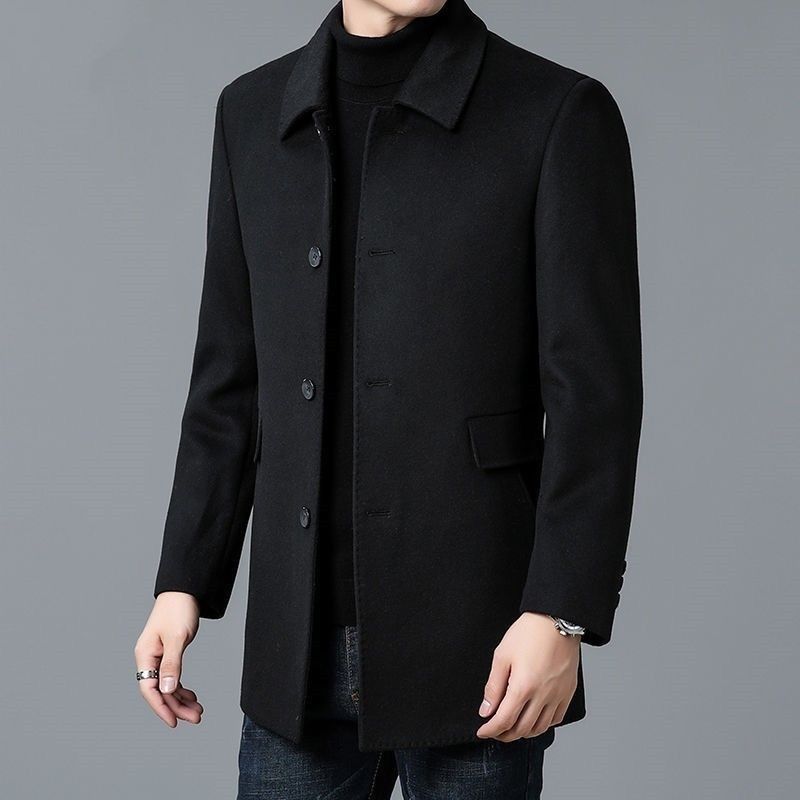 Wool Blend Coat White Mans Sha – обзор и цена Muffler Men Wool
